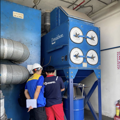 Lắp Đặt Hệ Thống Hút Bụi Donaldson Cho Nhà Máy Sơn | Beta Solution