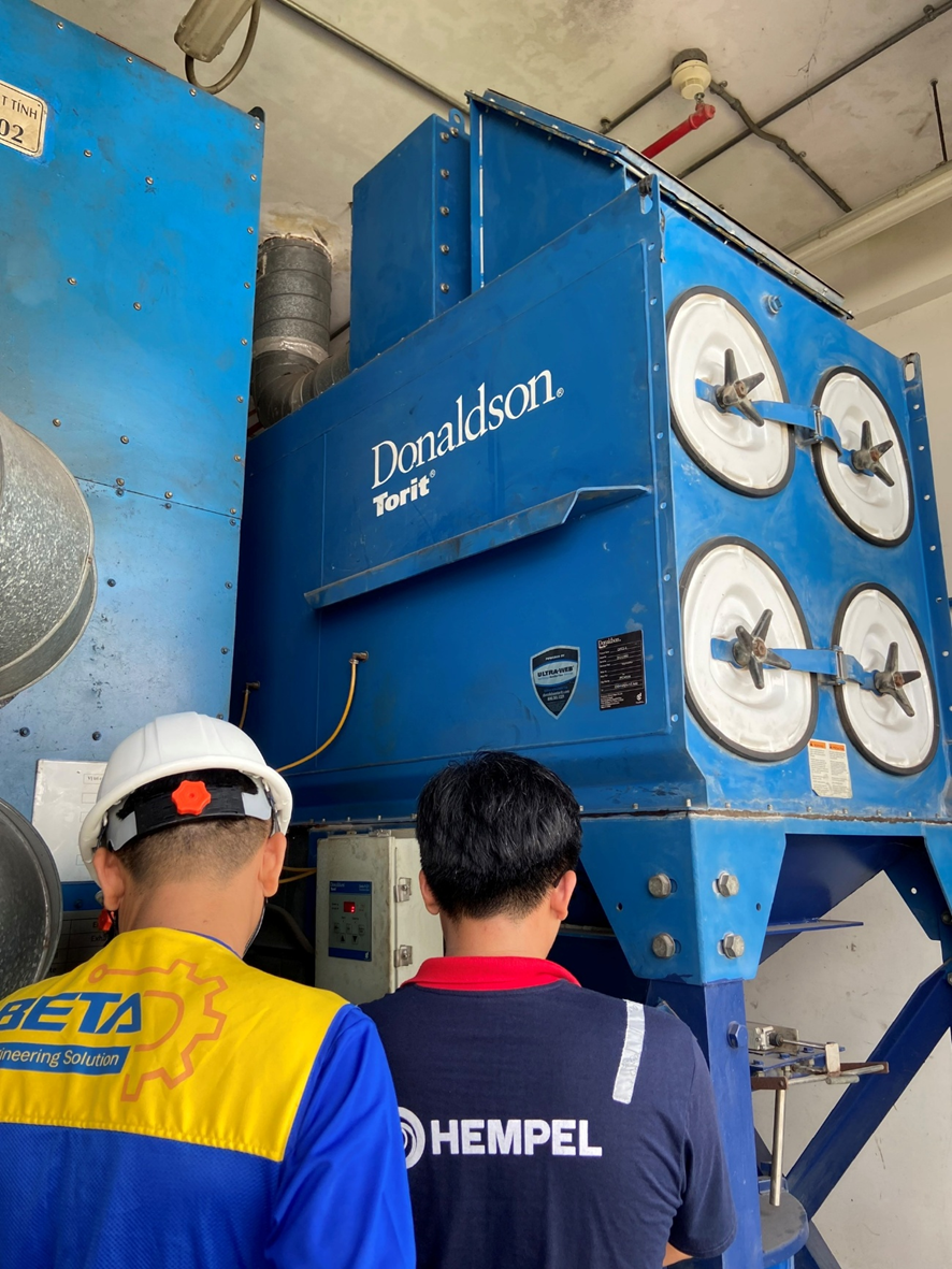  Donaldson dust collection