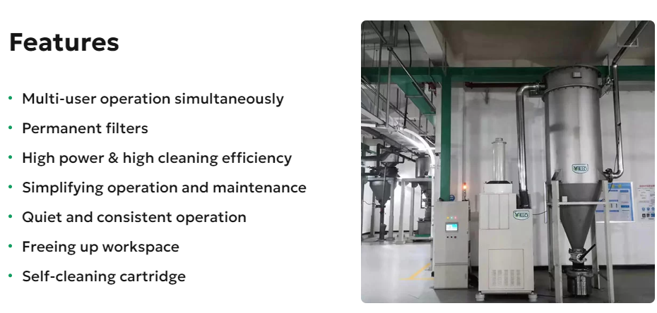Hệ Thống Hút Bụi Trung Tâm Sintered Plate Filter VILLO