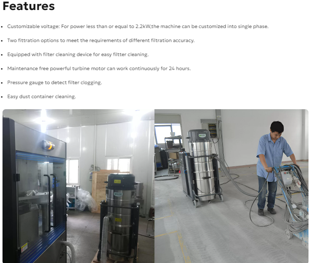 Máy Hút Bụi Công Nghiệp Heavy Duty Pulse Jet VILLO