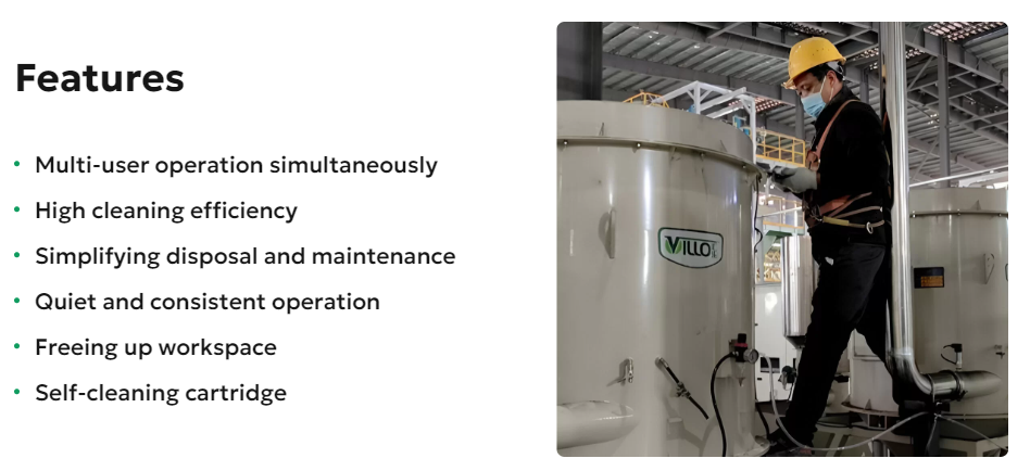 Hệ Thống Hút Bụi Trung Tâm High Power High Negative Pressure VILLO